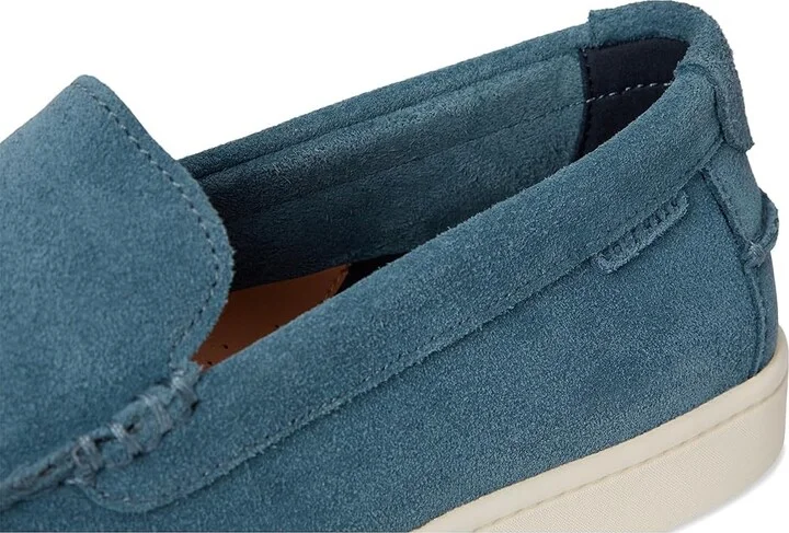 Cole Haan Pinch Weekender Venetians Men's Lace-up Boots China Blue Suede/Ivory : 7.5 D - Medium, Leather - Image 7