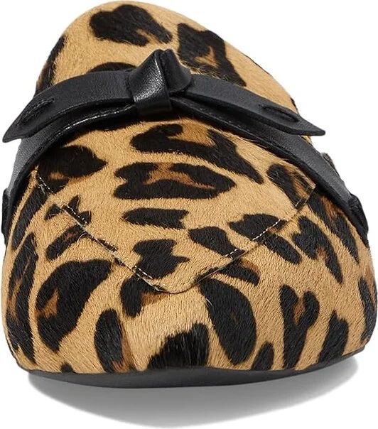 Cole Haan Piper Bow Mule Women's Flat Shoes Leopard Haircalf Print : 7.5 B - Medium, Leather - Image 2