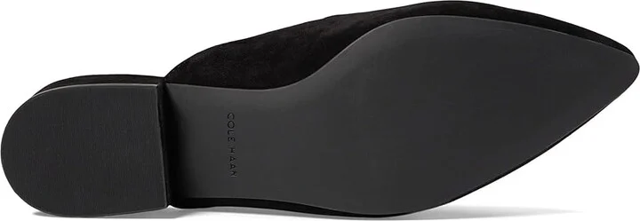 Cole Haan Piper Mule Women's Shoes Black Suede : 5 C - Wide - Image 4
