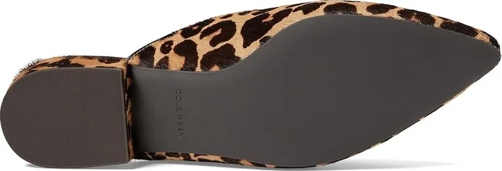 Cole Haan Piper Mule Women's Shoes Ocelot Haircalf : 8.5 C - Wide, Hair Calf - Image 4