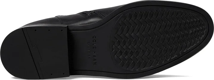Cole Haan Ramona Ankle Bootie Waterproof Women's Boots Black Leather Waterproof : 11 B - Medium, Leather/Rubber - Image 3