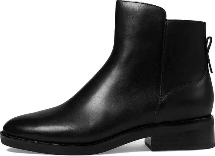 Cole Haan Ramona Ankle Bootie Waterproof Women's Boots Black Leather Waterproof : 11 B - Medium, Leather/Rubber - Image 5