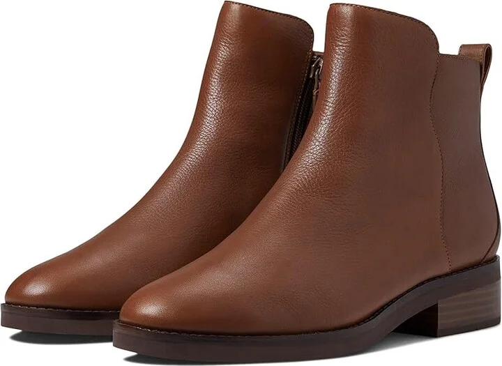 Cole Haan River Chelsea Bootie Women's Shoes Sequoia Leather : 5 B - Medium