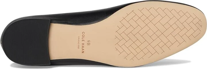 Cole Haan Skylar Ballet Flats Women's Shoes Black Leather : 10.5 B - Medium - Image 3