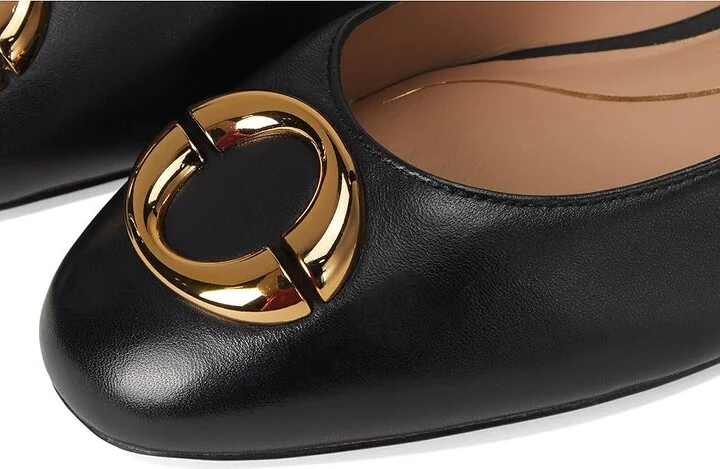 Cole Haan Skylar Ballet Flats Women's Shoes Black Leather : 10.5 B - Medium - Image 7