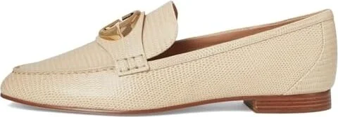 Cole Haan Skylar Loafers Women's Shoes Oat Lizard Print Leather : 6 B - Medium - Image 6