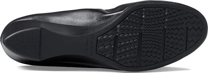 Cole Haan Sloane Wedge Women's Shoes Black Leather : 10 B - Medium, Leather/Synthetic - Image 3