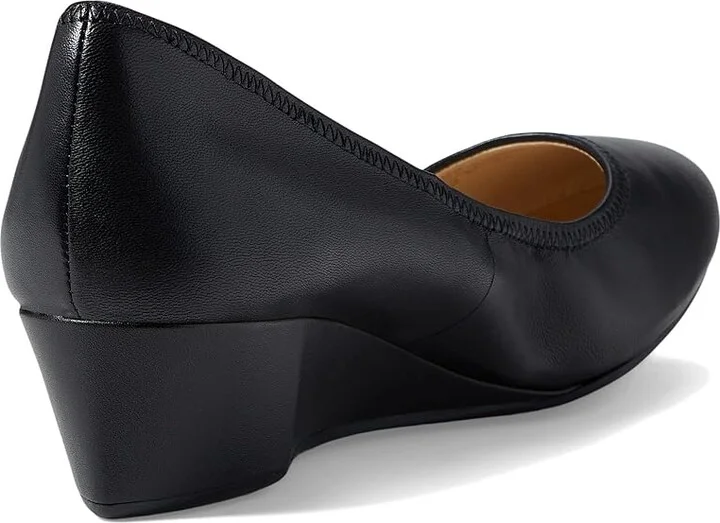 Cole Haan Sloane Wedge Women's Shoes Black Leather : 10 B - Medium, Leather/Synthetic - Image 4