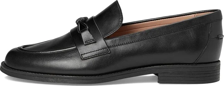 Cole Haan Stassi Bow Loafers Women's Shoes Black Leather : 7.5 B - Medium - Image 6