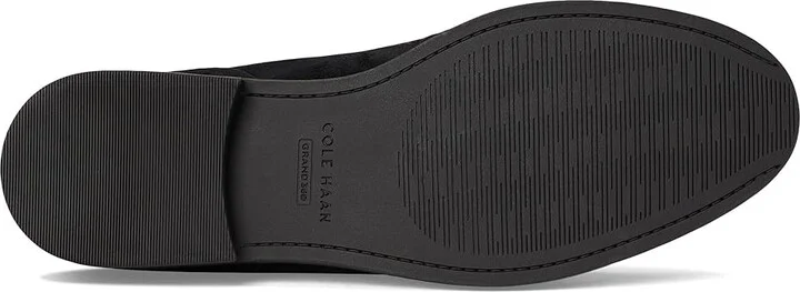 Cole Haan Stassi Kiltie Loafers Women's Shoes Black Suede : 7 B - Medium, Synthetic - Image 3