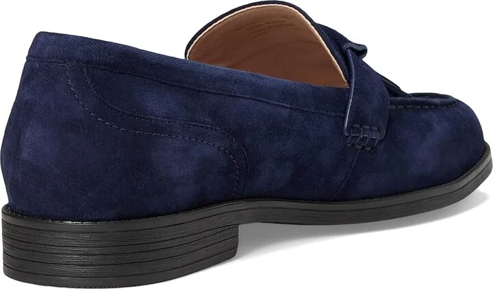 Cole Haan Stassi Kiltie Loafers Women's Shoes Midnight Moon Suede : 9 B - Medium, Synthetic - Image 4