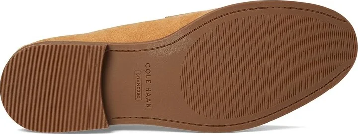Cole Haan Stassi Penny Loafers Women's Shoes Biscuit Suede : 9.5 B - Medium, Leather - Image 3