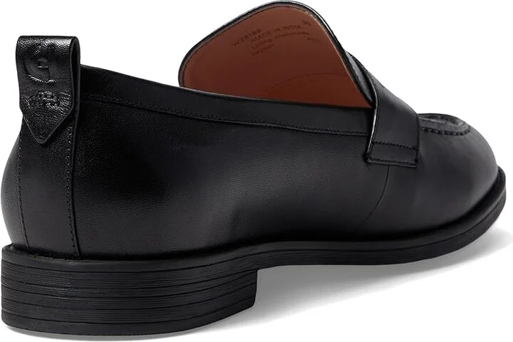Cole Haan Stassi Penny Loafers Women's Shoes Black Leather : 10 B - Medium - Image 4