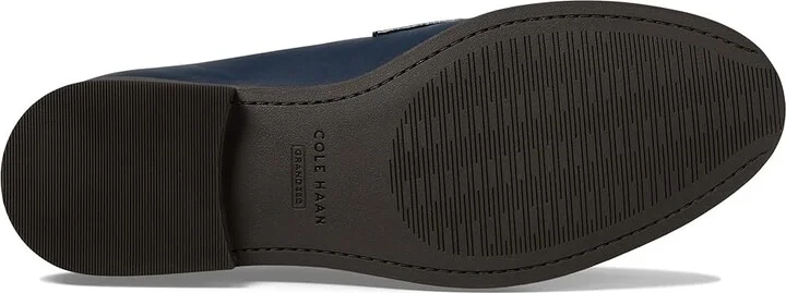 Cole Haan Stassi Penny Loafers Women's Shoes Blue Wing Teal Leather : 5.5 B - Medium - Image 3
