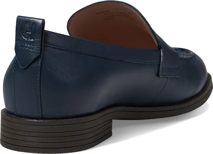 Cole Haan Stassi Penny Loafers Women's Shoes Blue Wing Teal Leather : 5.5 B - Medium - Image 4