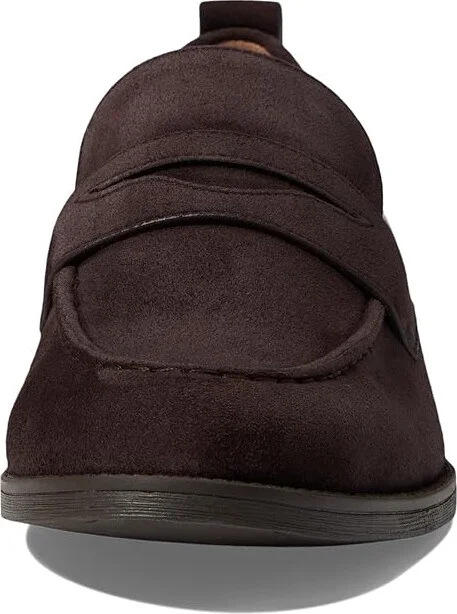Cole Haan Stassi Penny Loafers Women's Shoes Dark Choco Suede : 5.5 C - Wide, Leather - Image 5