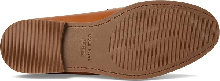 Cole Haan Stassi Penny Loafers Women's Shoes Pecan Leather : 10 B - Medium - Image 3