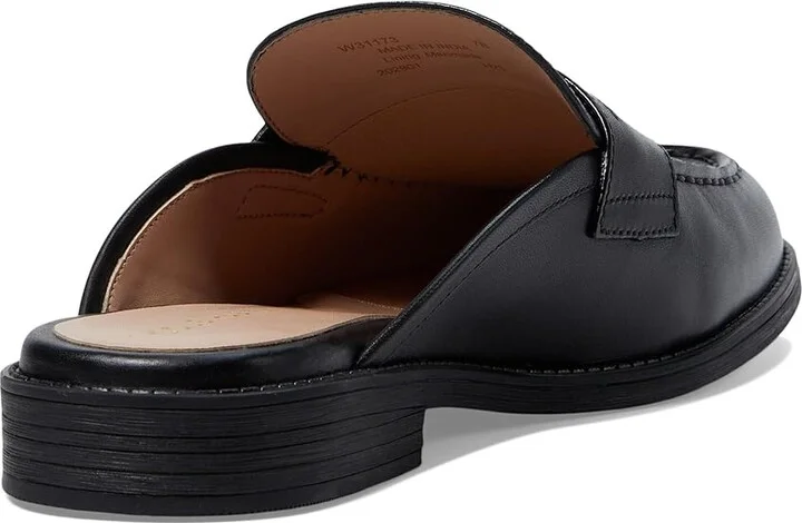 Cole Haan Stassi Penny Mule Women's Flat Shoes Black Leather : 7.5 B - Medium - Image 4