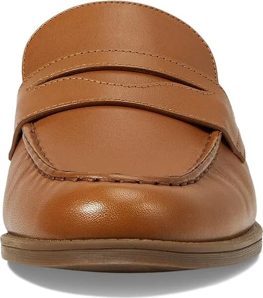 Cole Haan Stassi Penny Mule Women's Flat Shoes Pecan Leather : 6 B - Medium - Image 2