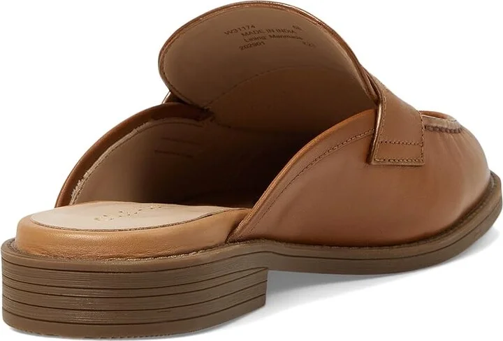 Cole Haan Stassi Penny Mule Women's Flat Shoes Pecan Leather : 6 B - Medium - Image 4