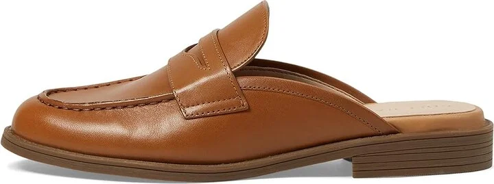 Cole Haan Stassi Penny Mule Women's Flat Shoes Pecan Leather : 6 B - Medium - Image 6
