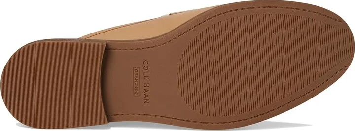 Cole Haan Stassi Penny Mule Women's Flat Shoes Tuscan Sand/Ivory Leather : 6 B - Medium - Image 3