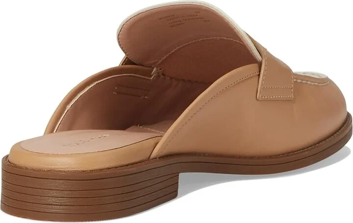 Cole Haan Stassi Penny Mule Women's Flat Shoes Tuscan Sand/Ivory Leather : 6 B - Medium - Image 4