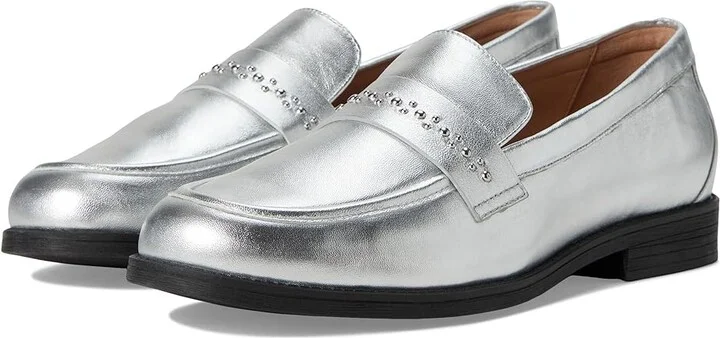 Silver Leather,silver Studs