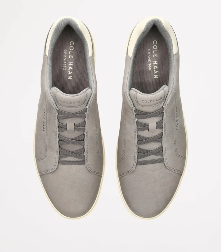 Cole Haan Suede GrandPrø Low-Top Sneakers - Image 4