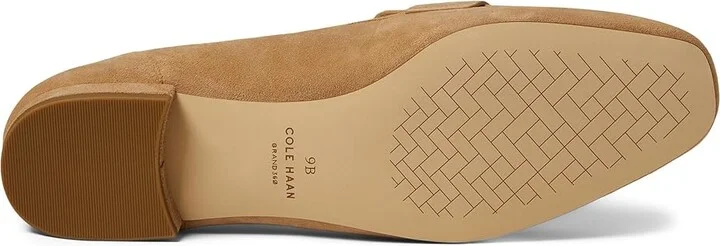 Cole Haan Tarese Soft Loafers Women's Flat Shoes Blush Tan Suede : 9.5 B - Medium, Leather - Image 3