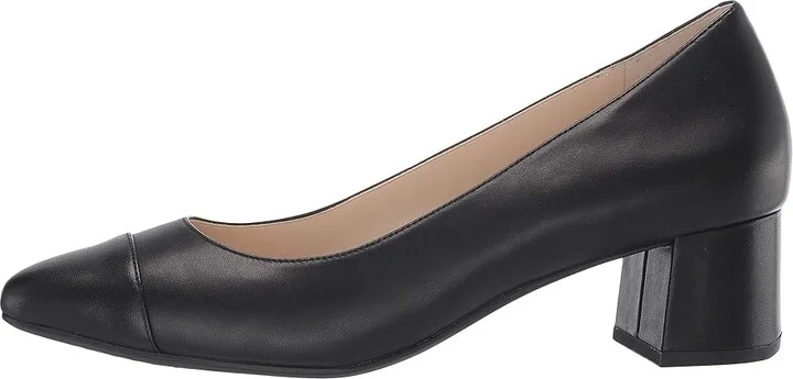 Cole Haan The Go-To Block Heel Pump 45MM Women's Shoes Black Leather WP : 10 B - Medium - Image 6