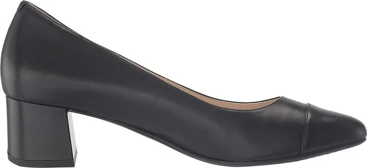 Cole Haan The Go-To Block Heel Pump 45MM Women's Shoes Black Leather WP : 10 B - Medium - Image 7