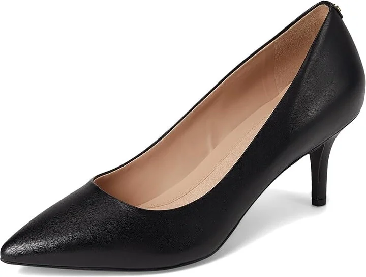 Cole Haan The Go-to Park Pump 65mm Women's Shoes Black Leather : 5 B - Medium, Suede/Leather - Image 5