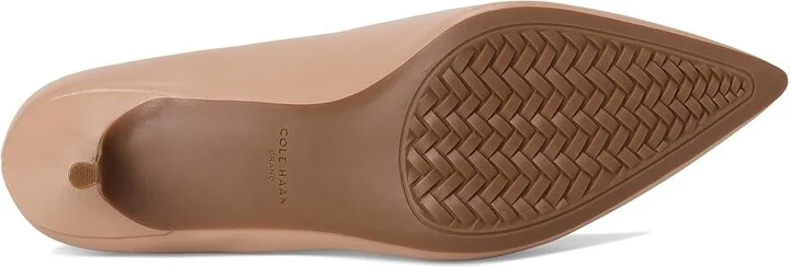 Cole Haan The Go-to Park Pump 65mm Women's Shoes Brush Leather : 5 B - Medium, Suede/Leather - Image 3