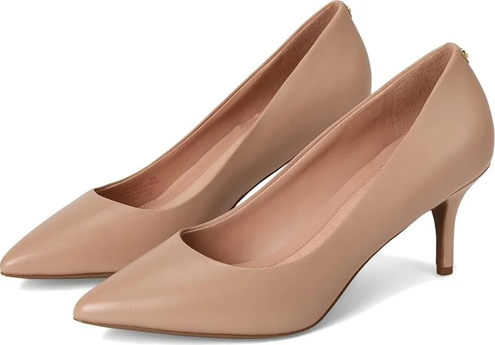 Cole Haan The Go-to Park Pump 65mm Women's Shoes Brush Leather : 5 B - Medium, Suede/Leather