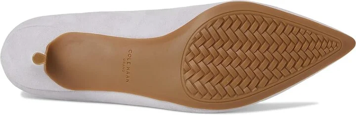 Cole Haan The Go-to Park Pump 65mm Women's Shoes Thistle Suede : 5 B - Medium, Suede/Leather - Image 3