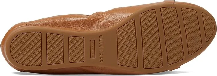 Cole Haan Tova Bow Ballet Women's Shoes Pecan Leather : 8 B - Medium - Image 3