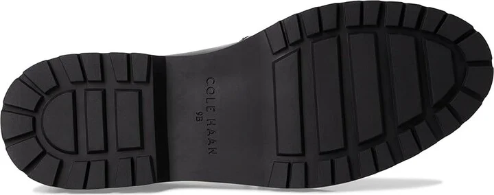 Cole Haan Treena Lug Loafers Women's Shoes Black Box Leather : 7.5 B - Medium - Image 3