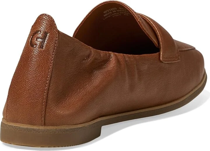 Cole Haan Trinnie Soft Loafers Women's Flat Shoes British Tan Leather : 5 B - Medium - Image 4