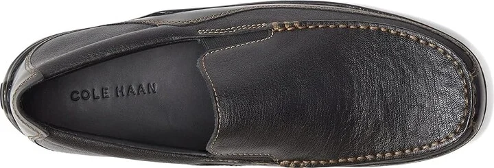Cole Haan Tucker Venetian Men's Slip-on Dress Shoes Black : 7 D - Medium, Leather - Image 3