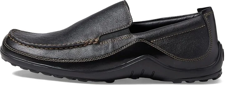 Cole Haan Tucker Venetian Men's Slip-on Dress Shoes Black : 7 D - Medium, Leather - Image 7