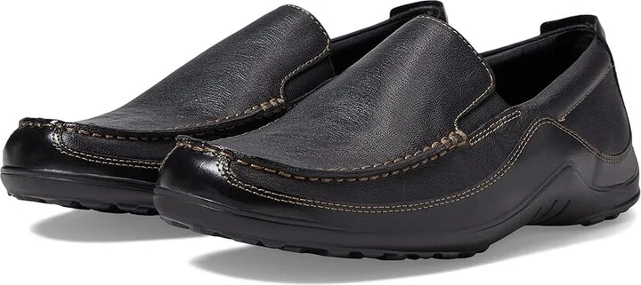 Cole Haan Tucker Venetian Men's Slip-on Dress Shoes Black : 7 D - Medium, Leather