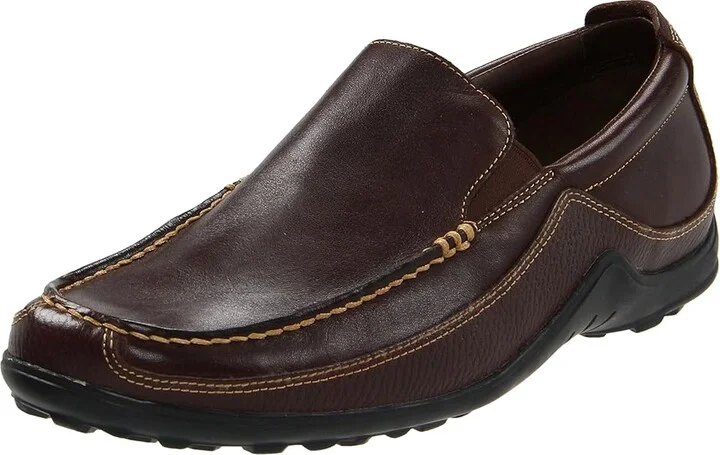 Cole Haan Tucker Venetian Men's Slip-on Dress Shoes French Roast : 7 D - Medium, Leather - Image 2