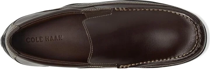 Cole Haan Tucker Venetian Men's Slip-on Dress Shoes French Roast : 7 D - Medium, Leather - Image 3
