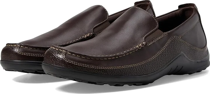 Cole Haan Tucker Venetian Men's Slip-on Dress Shoes French Roast : 7 D - Medium, Leather