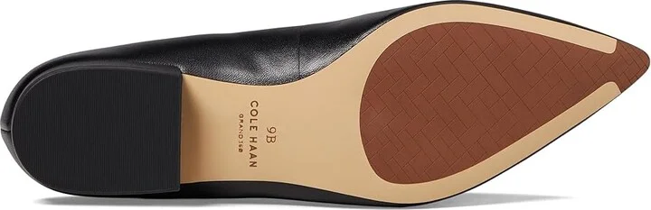 Cole Haan Valantina Loafer Women's Flat Shoes Black Leather : 10.5 B - Medium - Image 3