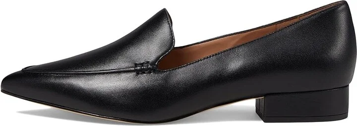 Cole Haan Valantina Loafer Women's Flat Shoes Black Leather : 10.5 B - Medium - Image 5