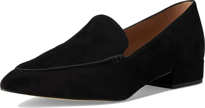 Cole Haan Valantina Loafer Women's Flat Shoes Black Suede : 8.5 B - Medium, Leather - Image 5
