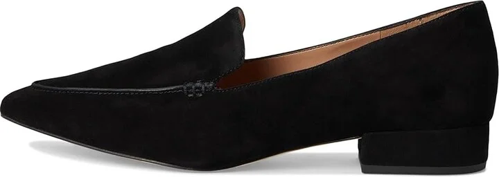 Cole Haan Valantina Loafer Women's Flat Shoes Black Suede : 8.5 B - Medium, Leather - Image 6