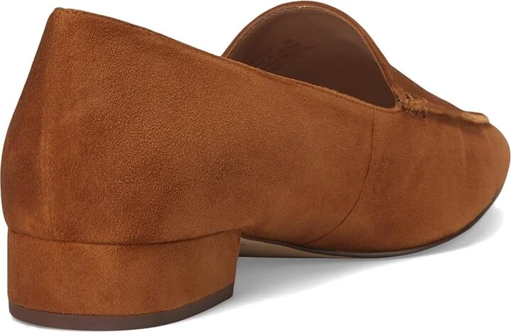 Cole Haan Valantina Loafer Women's Flat Shoes Tobacco Suede : 6 B - Medium, Leather - Image 4